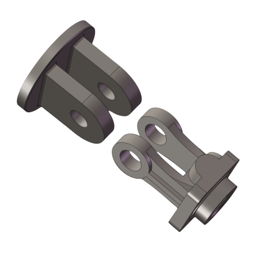 Double Lug Clevis Mount(Body or Rod)