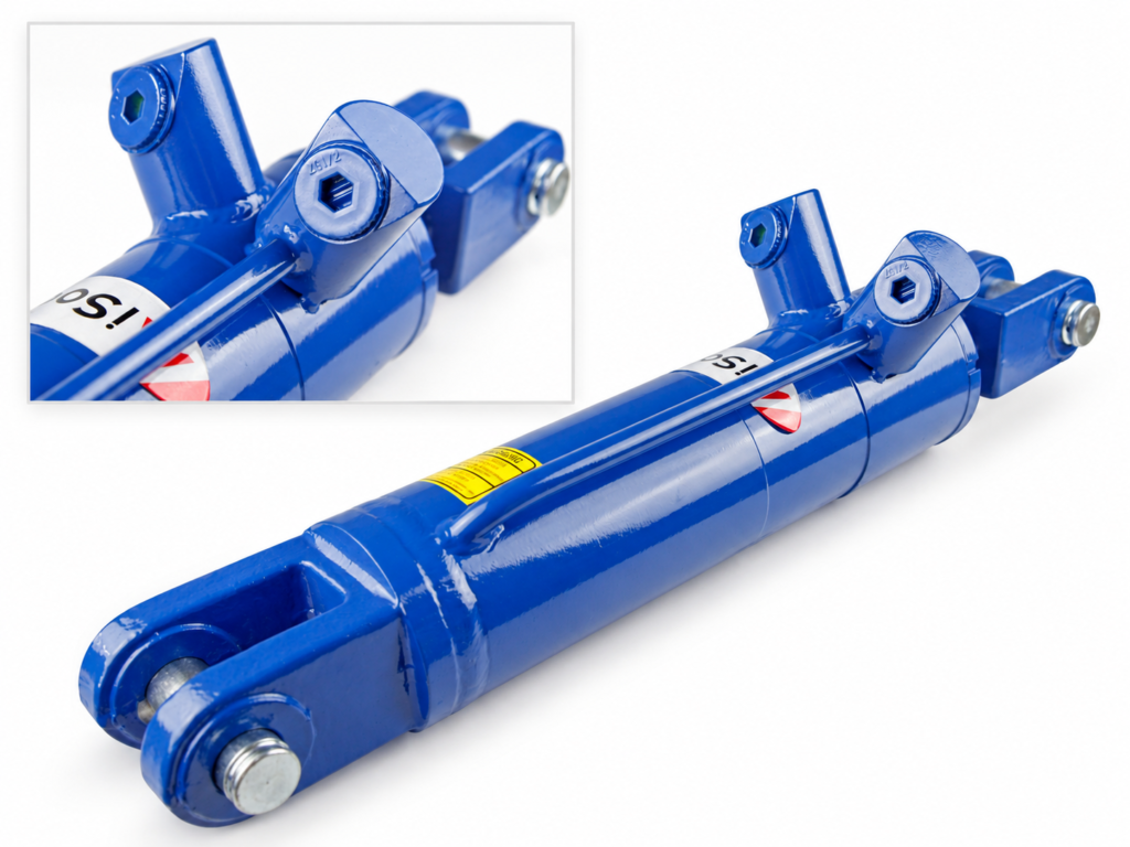 Hydraulic Cylinder Custom Mounting & Port Configuration
