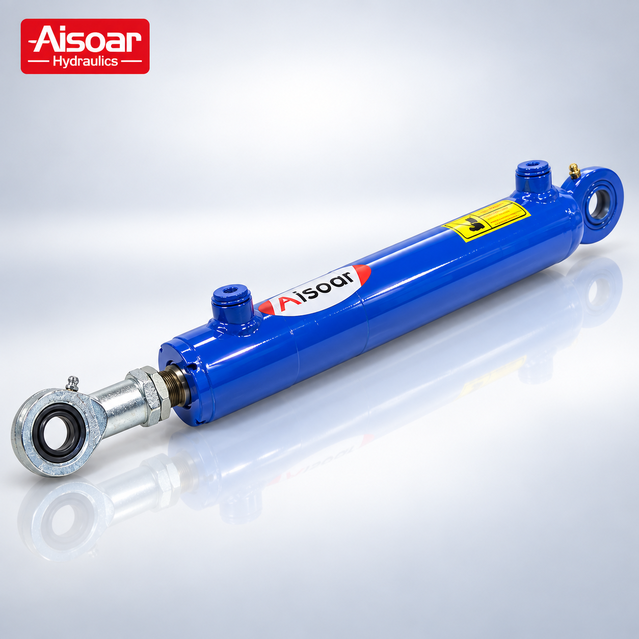 hydraulic cylinder with cross tube