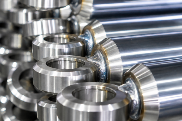 hydraulic cylinder with cross tube welding