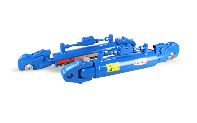 hydraulic cylinder with rapid hook