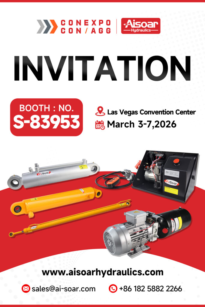 AISOAR Hydraulics esporrà a CONEXPO-CON/AGG 2026