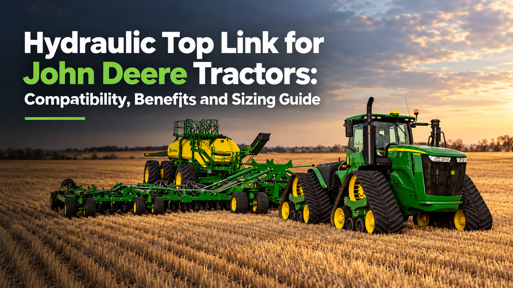 Hydraulic Top Link for John Deere Tractors Compatibility, Benefits and Sizing Guide.