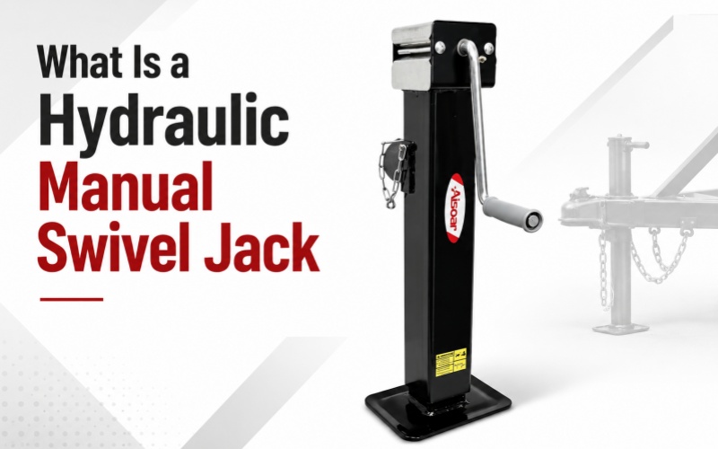 Qu'est-ce qu'un cric pivotant hydraulique manuel