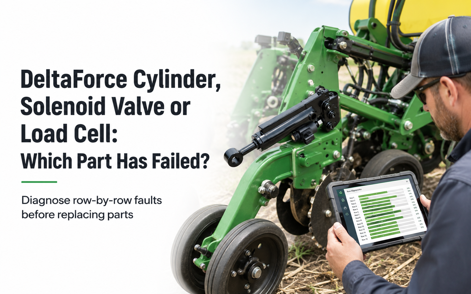 DeltaForce Cylinder, Solenoid Valve or Load Cell Which Part Has Failed