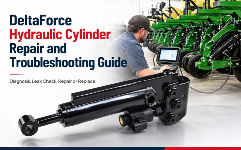 DeltaForce Hydraulic Cylinder Repair and Troubleshooting Guide
