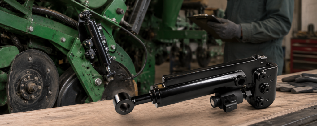 How to Diagnose Internal Leakage in a Planter Downforce Cylinder
