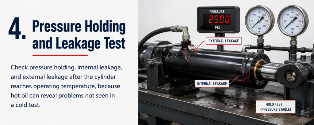 Repeat the Pressure Test While Hot