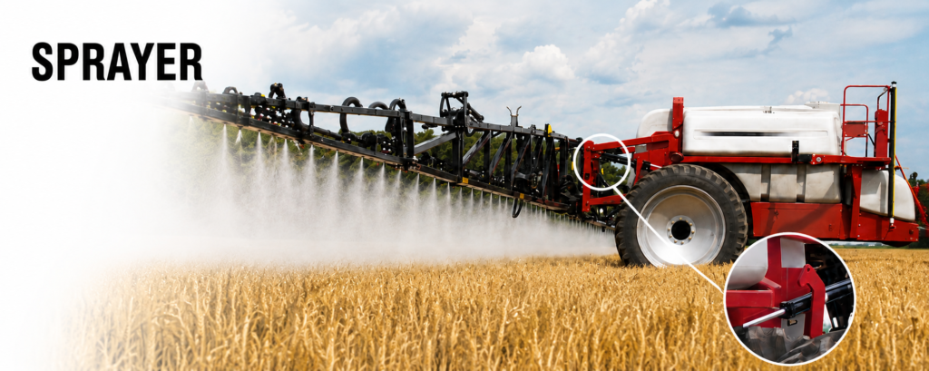 Tie Rod Hydraulic Cylinder For Sprayer