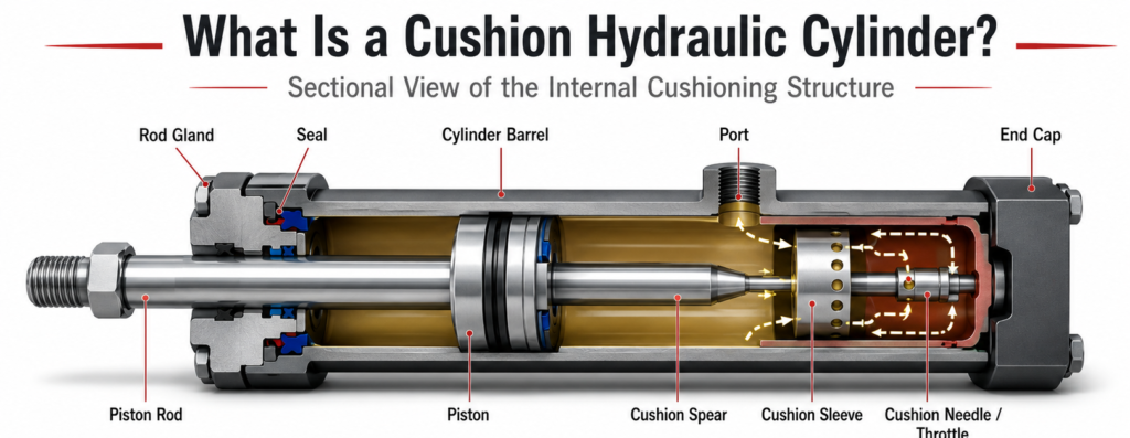 What Is a Cushion Hydraulic Cylinder?
