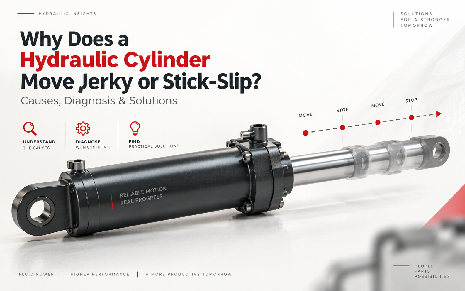 Why Does a Hydraulic Cylinder Move Jerky or Stick-Slip