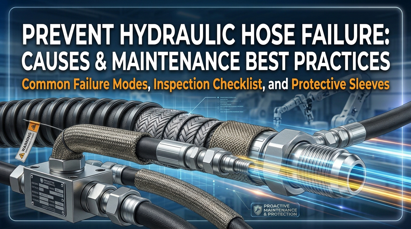 PREVENT HYDRAULIC HOSE FAILURE: CAUSES & MAINTENANCE BEST PRACTICES