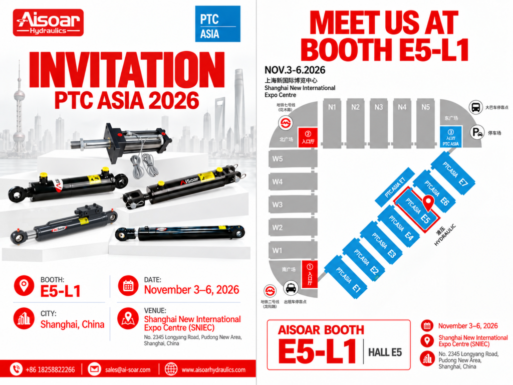 Hydraulic Cylinder Manufacturer on PTC2026