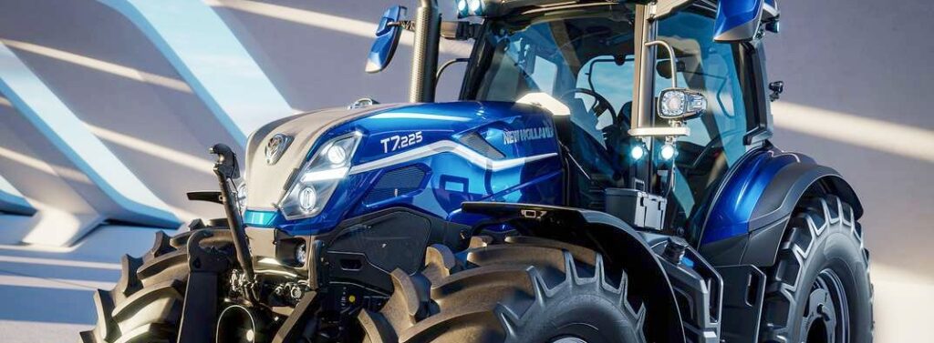 Hydraulikzylinder für den Oberlenker eines New Holland
